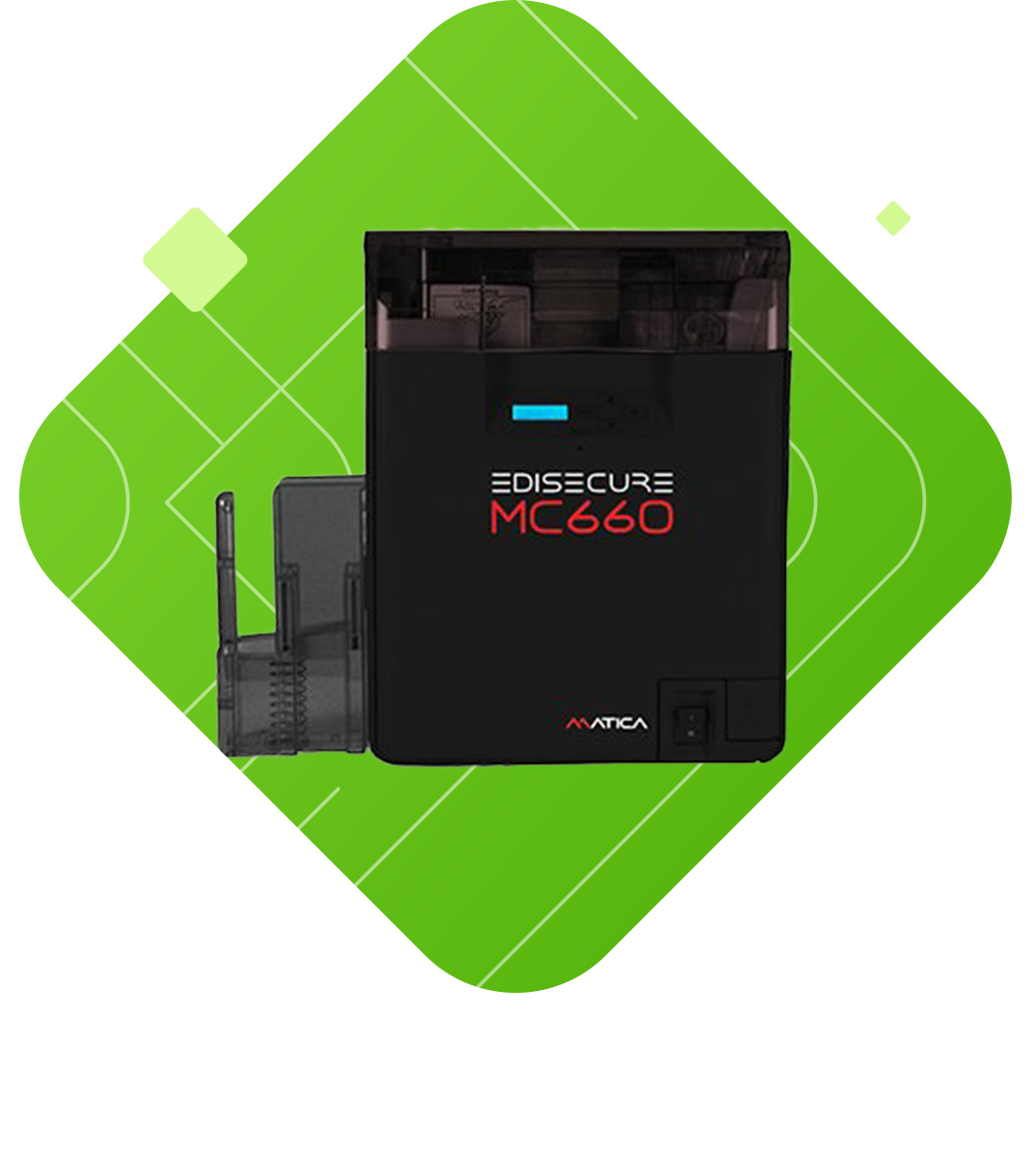 drukarka do kart matica MC 660 1