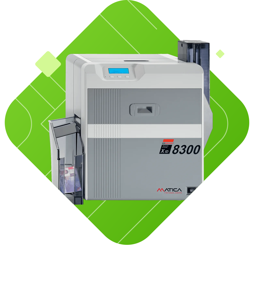 drukarka do kart matica XID8300 1